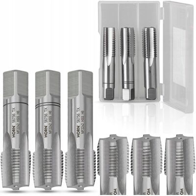 Horn Gwintownik M22 Hss Gwint M22X2.00 Mm Komplet 3Szt Horn Gwintownik M22 Hss Gwint M22X2.00 Mm Komplet 3Szt