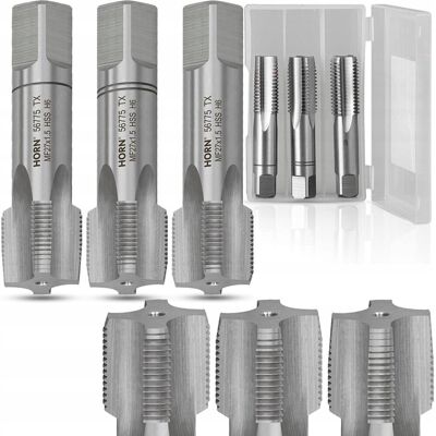 Horn Gwintownik M27 Hss Gwint M27X1.50 Mm Komplet 3Szt Horn Gwintownik M27 Hss Gwint M27X1.50 Mm Komplet 3Szt
