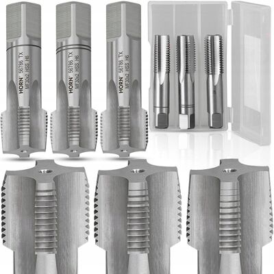 Horn Gwintownik M30 Hss Gwint Mf30X2.00 Mm Komplet 3Szt Horn Gwintownik M30 Hss Gwint Mf30X2.00 Mm Komplet 3Szt