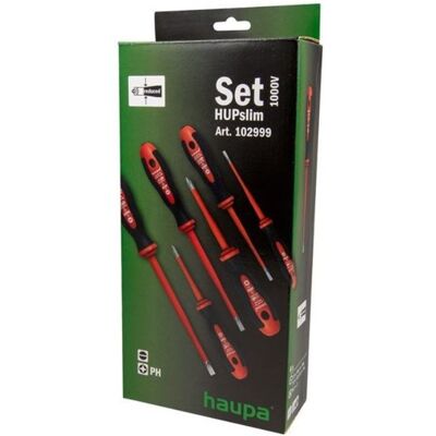 HAUPA 102999 Zestaw śrubokrętów krzyżakowych Slim PH HAUPA 102999 Zestaw śrubokrętów krzyżakowych Slim PH