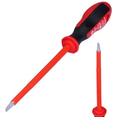 Haupa Haupa VDE Płaski Śrubokręt - 6,5x150 mm - Śrubokręt Haupa Haupa VDE Płaski Śrubokręt - 6,5x150 mm - Śrubokręt