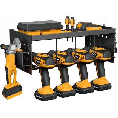Inny producent HEAVYDUTY Uchwyt Naścienny Na Wiertarkę 4 Miejsca Na Narzędzia Inny producent HEAVYDUTY Uchwyt Naścienny Na Wiertarkę 4 Miejsca Na Narzędzia