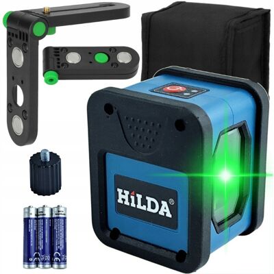 Hilda Poziomica Laserowa Laser Krzyżowy Mały 2D Samopoziomująca Uchwyt Hilda Poziomica Laserowa Laser Krzyżowy Mały 2D Samopoziomująca Uchwyt