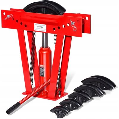 HYDRAULICZNA GIĘTARKA DO RUR VEVOR 12 TON 6 MATRYC GIĘCIE 90-180 SOLIDNA HYDRAULICZNA GIĘTARKA DO RUR VEVOR 12 TON 6 MATRYC GIĘCIE 90-180 SOLIDNA
