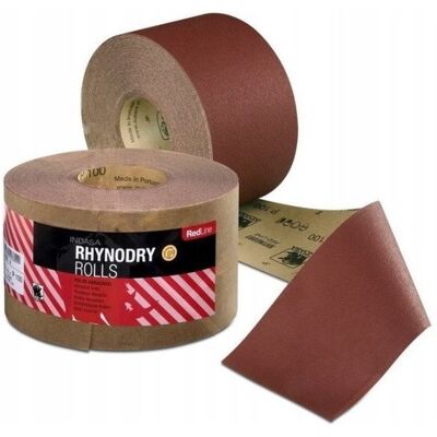 Indasa Rolka Papier Ścierny Red Line Rhynowet 115X50M P180 Indasa Rolka Papier Ścierny Red Line Rhynowet 115X50M P180