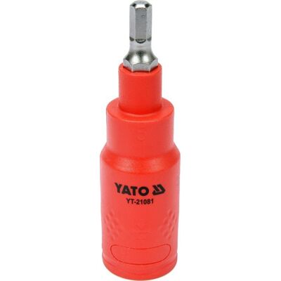 Izolowany Klucz Trzpieniowy Hex 5X75Mm 3/8 Vde Yt-21081 Yato Izolowany Klucz Trzpieniowy Hex 5X75Mm 3/8 Vde Yt-21081 Yato
