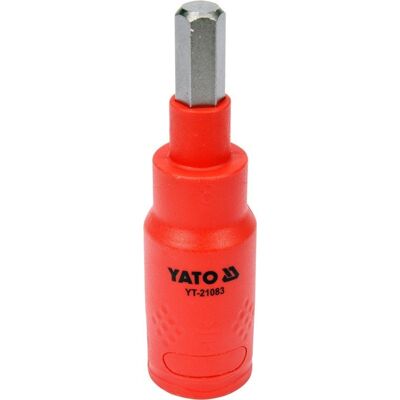 Izolowany Klucz Trzpieniowy Hex 8X75Mm 3/8 Vde Yt-21083 Yato Izolowany Klucz Trzpieniowy Hex 8X75Mm 3/8 Vde Yt-21083 Yato