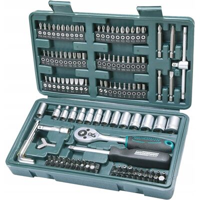 Mannesmann - M29166 - 130 szt - Zestaw narzędzi Mannesmann - M29166 - 130 szt - Zestaw narzędzi