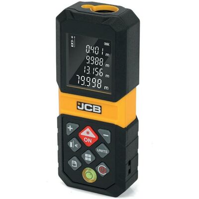 Dalmierz laserowy JCB - 80M - 8 Funkcji - Precyzyjny & Przenośny Dalmierz laserowy JCB - 80M - 8 Funkcji - Precyzyjny & Przenośny
