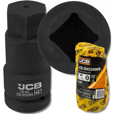 JCB Nasadka BIT udarowa 1' 41mm 6-kątna Cr-Mo KLUCZ nasadowy JCB Nasadka BIT udarowa 1' 41mm 6-kątna Cr-Mo KLUCZ nasadowy