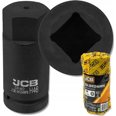 JCB Nasadka BIT udarowa 1' 46mm 6-kątna Cr-Mo KLUCZ nasadowy JCB Nasadka BIT udarowa 1' 46mm 6-kątna Cr-Mo KLUCZ nasadowy