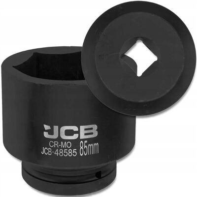 JCB Nasadka udarowa 1' 85mm 6-kątna Cr-Mo KLUCZ nasadowy JCB Nasadka udarowa 1' 85mm 6-kątna Cr-Mo KLUCZ nasadowy