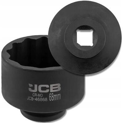 JCB Nasadka udarowa 3/4' 68mm 12-kątna Cr-Mo KLUCZ nasadowy JCB Nasadka udarowa 3/4' 68mm 12-kątna Cr-Mo KLUCZ nasadowy