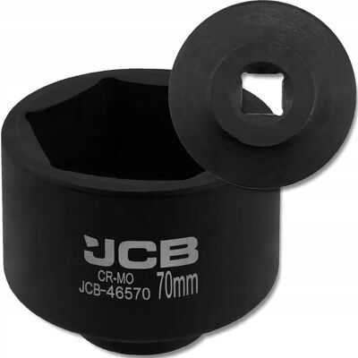 JCB Nasadka udarowa 3/4' 70mm 6-kątna Cr-Mo KLUCZ nasadowy JCB Nasadka udarowa 3/4' 70mm 6-kątna Cr-Mo KLUCZ nasadowy