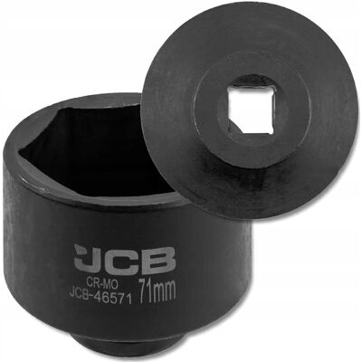 JCB Nasadka udarowa 3/4' 71mm 6-kątna Cr-Mo KLUCZ nasadowy JCB Nasadka udarowa 3/4' 71mm 6-kątna Cr-Mo KLUCZ nasadowy