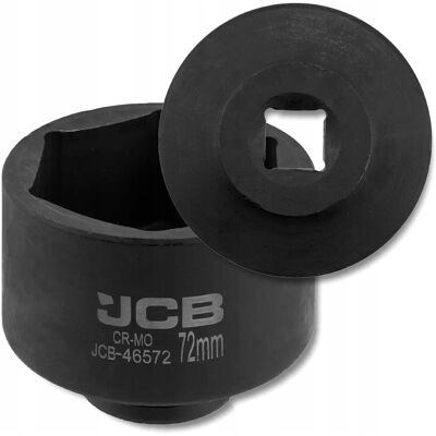 JCB Nasadka udarowa 3/4' 72mm 6-kątna Cr-Mo KLUCZ nasadowy JCB Nasadka udarowa 3/4' 72mm 6-kątna Cr-Mo KLUCZ nasadowy