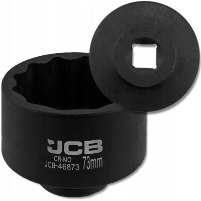 JCB Nasadka udarowa 3/4' 73mm 12-kątna Cr-Mo KLUCZ nasadowy JCB Nasadka udarowa 3/4' 73mm 12-kątna Cr-Mo KLUCZ nasadowy