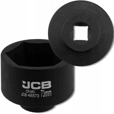JCB Nasadka udarowa 3/4' 73mm 6-kątna Cr-Mo KLUCZ nasadowy JCB Nasadka udarowa 3/4' 73mm 6-kątna Cr-Mo KLUCZ nasadowy