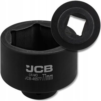 JCB Nasadka udarowa 3/4' 77mm 6-kątna Cr-Mo KLUCZ nasadowy JCB Nasadka udarowa 3/4' 77mm 6-kątna Cr-Mo KLUCZ nasadowy