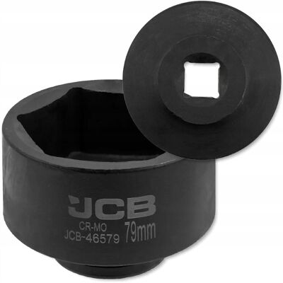 JCB Nasadka udarowa 3/4' 79mm 6-kątna Cr-Mo KLUCZ nasadowy JCB Nasadka udarowa 3/4' 79mm 6-kątna Cr-Mo KLUCZ nasadowy