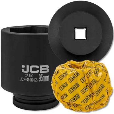 JCB Nasadka UDAROWA głęboka 1' 95mm 6-kątna Cr-Mo KLUCZ nasadowy JCB Nasadka UDAROWA głęboka 1' 95mm 6-kątna Cr-Mo KLUCZ nasadowy