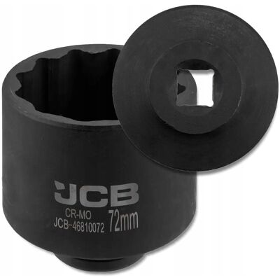 JCB NASADKA udarowa GŁĘBOKA 3/4' Cr-Mo 12-kątna 72mm KLUCZ NASADOWY JCB NASADKA udarowa GŁĘBOKA 3/4' Cr-Mo 12-kątna 72mm KLUCZ NASADOWY