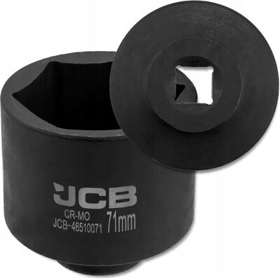 JCB NASADKA udarowa GŁĘBOKA 3/4' Cr-Mo 6-kątna 71mm KLUCZ nasadowy JCB NASADKA udarowa GŁĘBOKA 3/4' Cr-Mo 6-kątna 71mm KLUCZ nasadowy