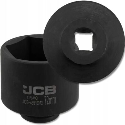 JCB NASADKA udarowa GŁĘBOKA 3/4' Cr-Mo 6-kątna 72mm KLUCZ nasadowy JCB NASADKA udarowa GŁĘBOKA 3/4' Cr-Mo 6-kątna 72mm KLUCZ nasadowy