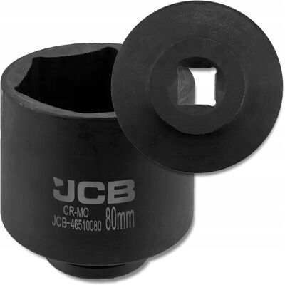JCB NASADKA udarowa GŁĘBOKA 3/4' Cr-Mo 6-kątna 80mm KLUCZ nasadowy JCB NASADKA udarowa GŁĘBOKA 3/4' Cr-Mo 6-kątna 80mm KLUCZ nasadowy