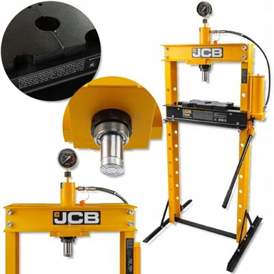 Jcb Pras Hydrauliczna Podłogowa Warsztatowa 20 Ton Z Manometrem Jcb Pras Hydrauliczna Podłogowa Warsztatowa 20 Ton Z Manometrem