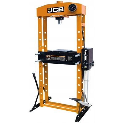 Jcb Prasa Hydrauliczna Podłogowa Warsztatowa 30t Z Pedałem Nożnym +manometr Jcb Prasa Hydrauliczna Podłogowa Warsztatowa 30t Z Pedałem Nożnym +manometr