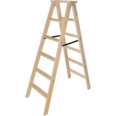 Kadax - 2x6 wooden - extendable - folding - ladder Kadax - 2x6 wooden - extendable - folding - ladder