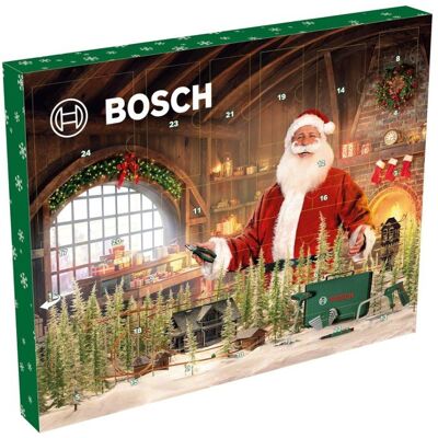 Kalendarz adwentowy Bosch 2025, Zestaw Narzędzi, Piłka, Klucze, Długopis 1600A039HD Kalendarz adwentowy Bosch 2025, Zestaw Narzędzi, Piłka, Klucze, Długopis 1600A039HD