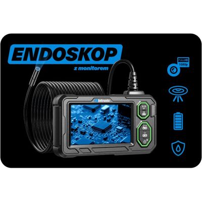 Kamera Endoskopowa z ekranem 4.3' 8mm 5m EKG4585MV1 Zintronic Kamera Endoskopowa z ekranem 4.3' 8mm 5m EKG4585MV1 Zintronic