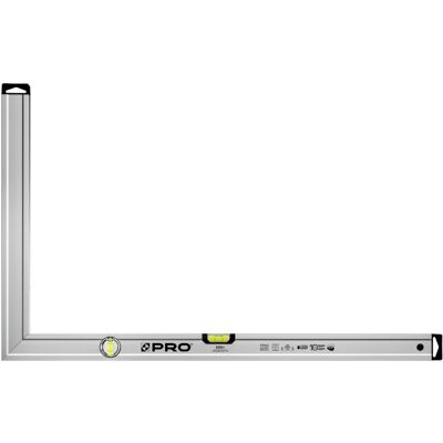 Kątownica 50x80cm alu anoda libelle pion poziom PRO-K7085 Kątownica 50x80cm alu anoda libelle pion poziom PRO-K7085