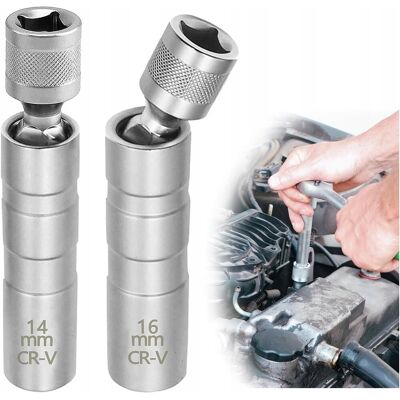 Inny producent Klucz Do Świec Zapłonowych Magnetyczny X2 14Mm 16Mm Klucze Zapłonowe Inny producent Klucz Do Świec Zapłonowych Magnetyczny X2 14Mm 16Mm Klucze Zapłonowe