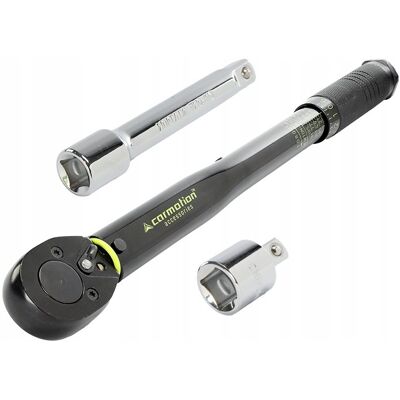 Carmotion Klucz dynamometryczny 28-210 Nm, 1/2' + adapter 1/2' > 3/8' + przedłużka 12 Carmotion Klucz dynamometryczny 28-210 Nm, 1/2' + adapter 1/2' > 3/8' + przedłużka 12