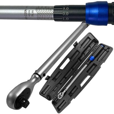 Klucz dynamometryczny dwustronny regulacja certyfikat 1/2' 40-220Nm PREMIUM FORSAGE Klucz dynamometryczny dwustronny regulacja certyfikat 1/2' 40-220Nm PREMIUM FORSAGE