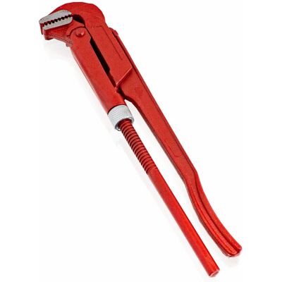 BITUXX Klucz Hydrauliczny Stalowy 90° 1' Do Rur Narożnych Z Regulacją Szczypce Hydrauliczne BITUXX Klucz Hydrauliczny Stalowy 90° 1' Do Rur Narożnych Z Regulacją Szczypce Hydrauliczne