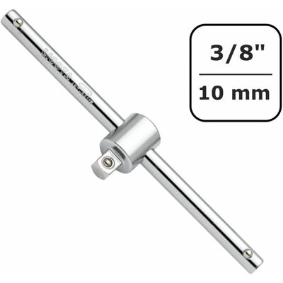 Boni-shop Klucz nasadowy T 3/8 cala CrV 165mm z przesuwnym uchwytem Boni-shop Klucz nasadowy T 3/8 cala CrV 165mm z przesuwnym uchwytem