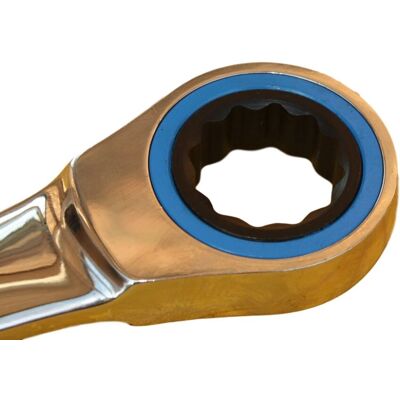 Boni-shop Klucz oczkowy z grzechotką, 8 mm, 72 zęby, stal chromowo-wanadowa Boni-shop Klucz oczkowy z grzechotką, 8 mm, 72 zęby, stal chromowo-wanadowa