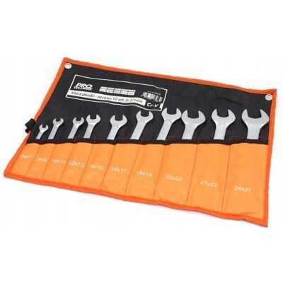 XL-Tools Klucz Płaski Zestaw 10szt 6-22mm Cr.v Pro-Technik XL-Tools Klucz Płaski Zestaw 10szt 6-22mm Cr.v Pro-Technik