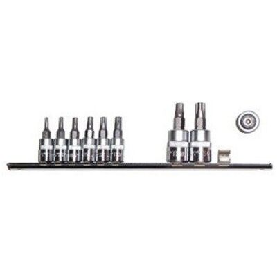 JONNESWAY S08H23TS9S - Zestaw nasadek Torx z otworem, 9 sztuk JONNESWAY S08H23TS9S - Zestaw nasadek Torx z otworem, 9 sztuk