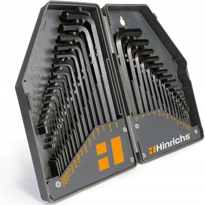 Inny producent Klucze imbusowe mix 0,7mm do 10mm zestaw narzędzi 30szt Inny producent Klucze imbusowe mix 0,7mm do 10mm zestaw narzędzi 30szt