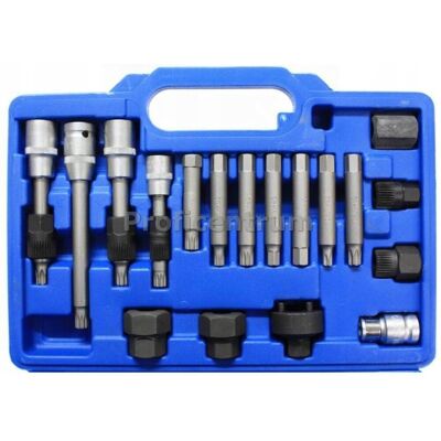 ASTA KLUCZE NASADKI ALTERNATORA VW AUDI BMW FIAT 18 cz. ASTA KLUCZE NASADKI ALTERNATORA VW AUDI BMW FIAT 18 cz.