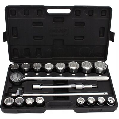 XL-Tools Klucze Nasadowe w Walizce 21cz 3/4' 12 Kąt 19-50 XL-Tools Klucze Nasadowe w Walizce 21cz 3/4' 12 Kąt 19-50