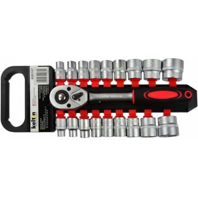 Geko Klucze nasadowe z grzechotką 8-32mm 1/2'19el(5/10) Geko Klucze nasadowe z grzechotką 8-32mm 1/2'19el(5/10)