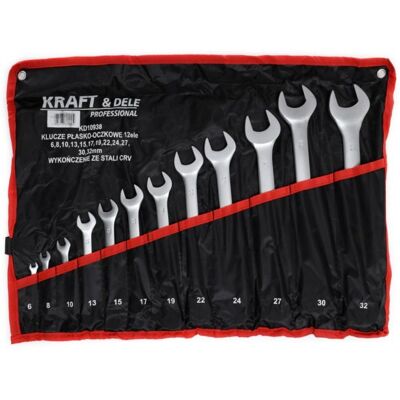 Kraft&Dele KD-10938 - Zestaw nasadek - 6-32 mm - 12 szt Kraft&Dele KD-10938 - Zestaw nasadek - 6-32 mm - 12 szt