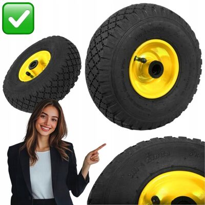 nieznany producent Kółko Koło Do Taczki Wózka Dętka Ciężki Teren 2pr 260x85mm 3.00-4 200kg nieznany producent Kółko Koło Do Taczki Wózka Dętka Ciężki Teren 2pr 260x85mm 3.00-4 200kg
