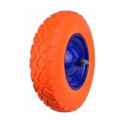 Geko Koło do taczki 4.00-8 pełne PU orange/(5) Geko Koło do taczki 4.00-8 pełne PU orange/(5)